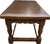English Vintage Solid Wood European Coffee Table For Sale - Image 3 of 7
