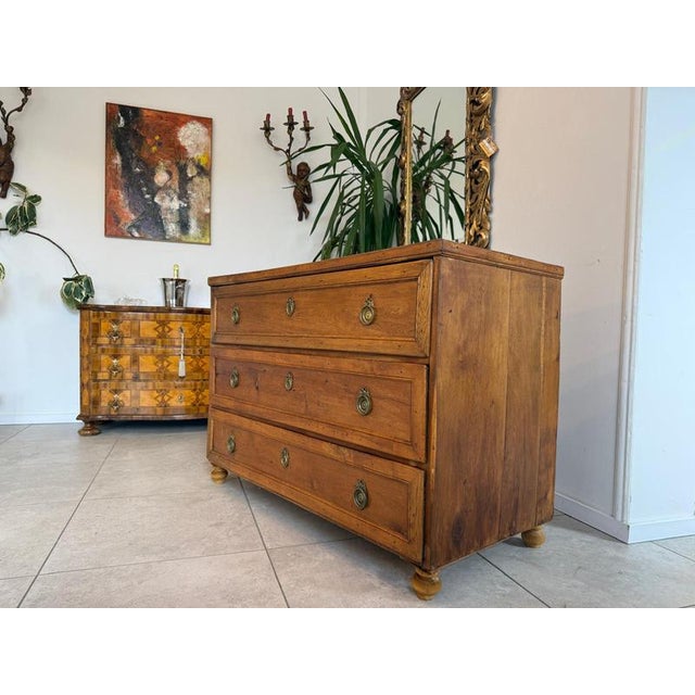 Baroque Chest of Drawers in Pine For Sale - Image 5 of 18