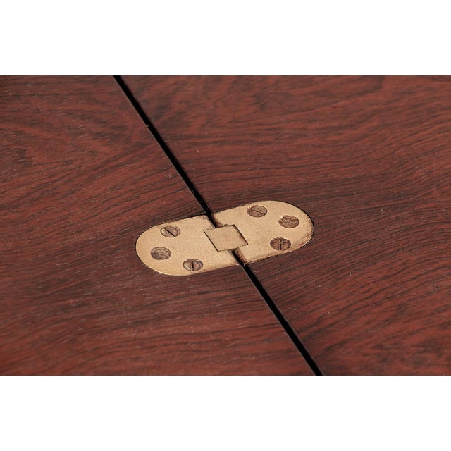 Extendable Danish Dining Table in Rosewood and Brass by Poul Volther for Frem Møbelfabrik 1960. For Sale - Image 15 of 17