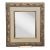 A French Provincial style solid wood bronze painted finish adorns this accent wall mirror. The mirror is surrounded with a...