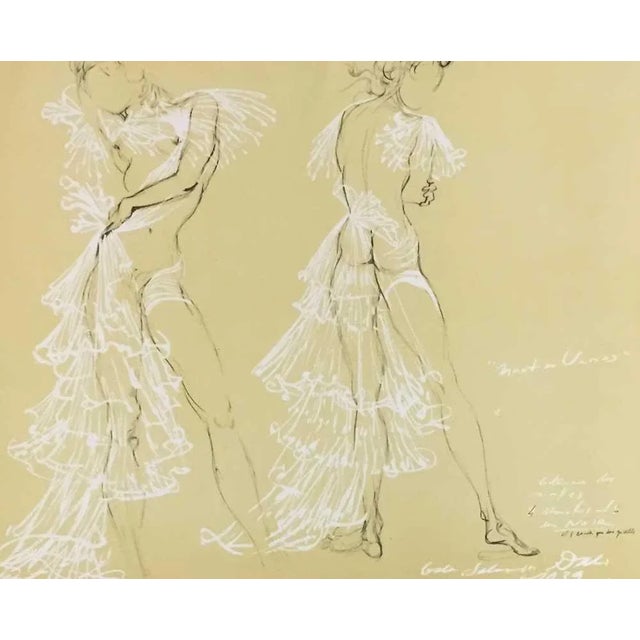 Salvador Dali Limited Edition Lithograph *Sign "Gala", Framed For Sale - Image 4 of 6