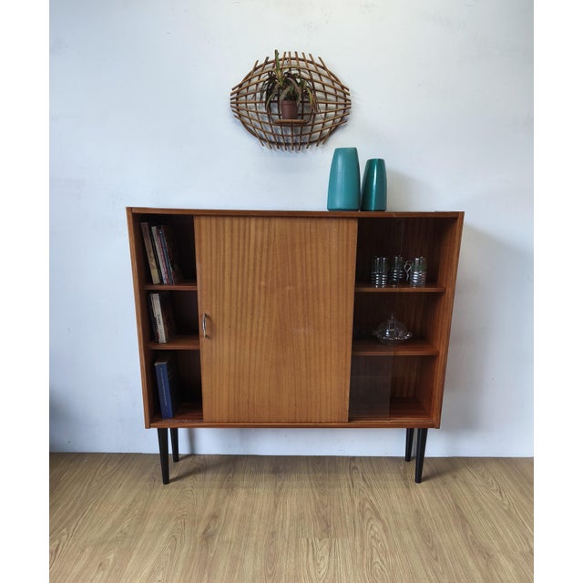 Mid-Century Modern Minimalist Bookcase, 1970 For Sale - Image 9 of 18