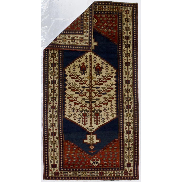 Antique NW Persian Rug 4’1" x 7’8”.