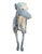 Vintage Cast Lead Greyhound / Whippet Garden Statue For Sale - Image 4 of 12