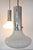 1970s Mushroom Hanging Lamp from Glashütte Limburg, 1960s For Sale - Image 5 of 10