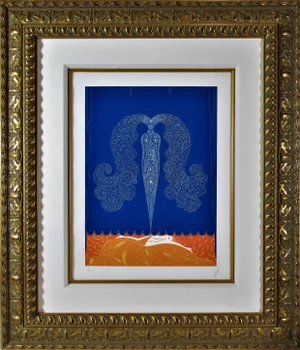Erté, Le Rideau de l'Hiver, 1980