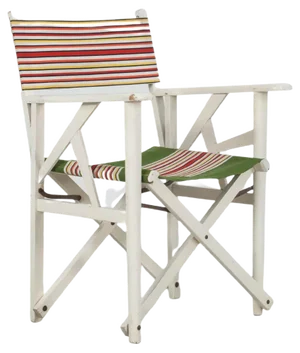 Folding Director's Chair with Original Cover, Italy, 1970s