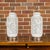 19th Century 19th Century White Porcelain Vases with Floral Décor Made into Table Lamps, Pair For Sale - Image 5 of 12