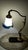 1920s Antique Brass and Marble Pate De Verre Table Lamp, France, 1920s For Sale - Image 5 of 11