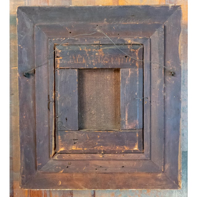 18th Century European Seascape Painting in Gold Cove Frame For Sale - Image 11 of 12