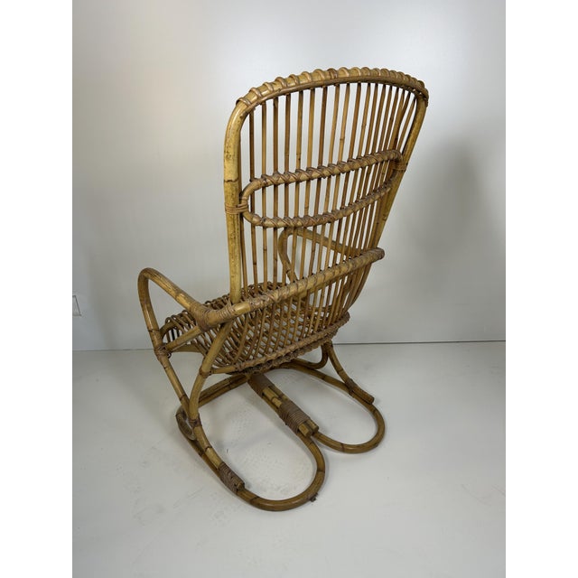 Wicker Armchairs, 1960s, Set of 2 For Sale - Image 6 of 9