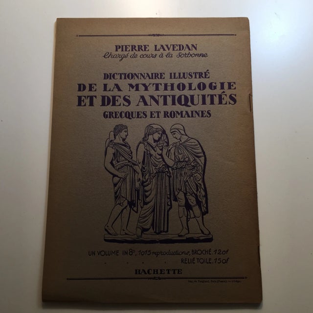 French 1936 L' Art Antique Librairie Hachette For Sale - Image 3 of 9