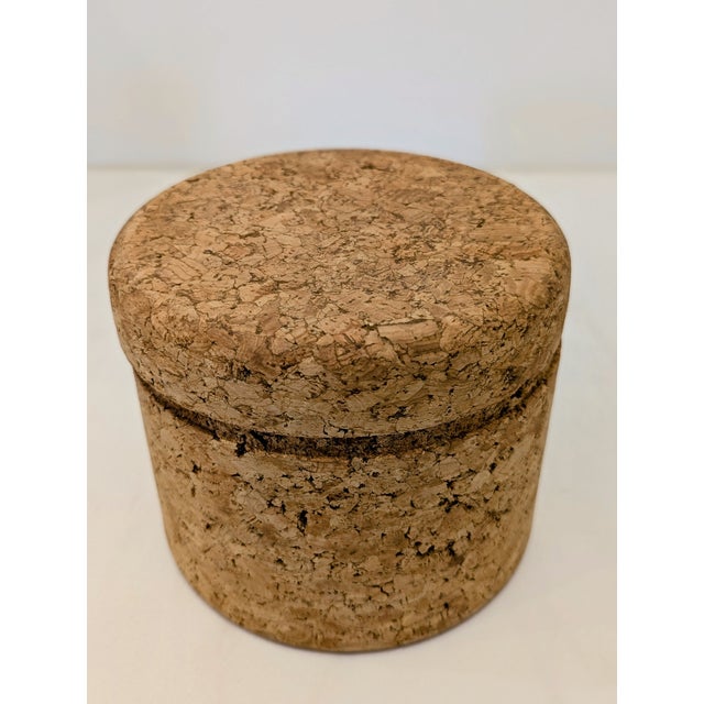 1960s Cork Ice Bucket For Sale - Image 4 of 4