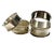 Contemporary Late 20th Century Classic Sterling Silver Napkin Rings - a Pair For Sale - Image 3 of 6