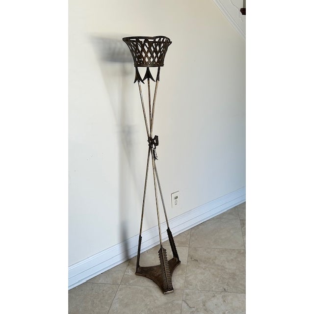 Late 19th Century French Basket Jardinieres For Sale - Image 9 of 10