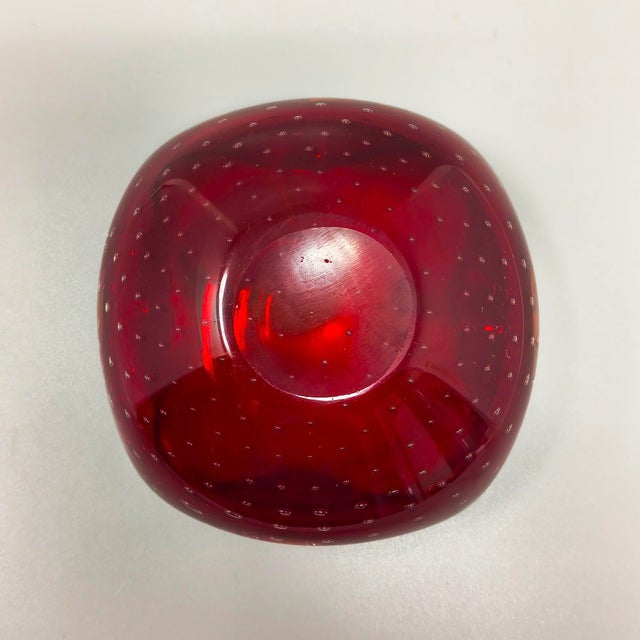 Flavio Poli Vintage Italian Ashtray by Flavio Poli for Seguso, 1960s For Sale - Image 4 of 7