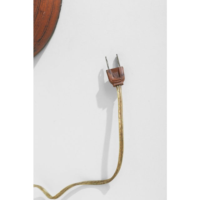 Spiral Brutalist Table Lamp For Sale - Image 4 of 5