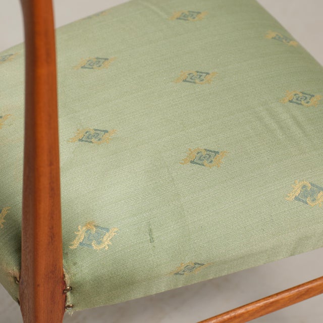 Italian Side Chairs in Exotic Wood, 1950s, Set of 2 For Sale - Image 10 of 12