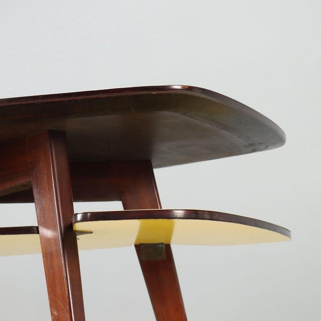 Desk with Double Formica Top, 1950s For Sale - Image 6 of 10
