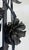 1930s French Art Deco Wrought Iron, Glass Chandelier, Muller Freres Attributed, C1930 For Sale - Image 5 of 13