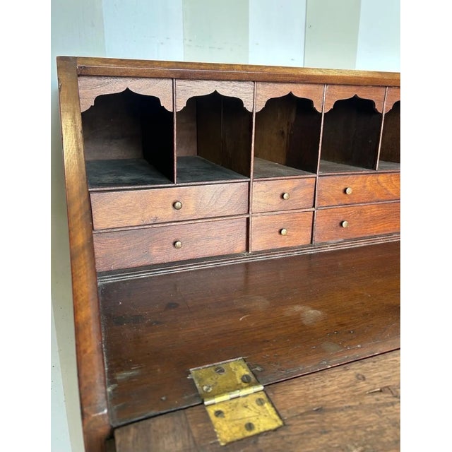 18th Century Virginia Inlaid Walnut Desk For Sale - Image 4 of 7