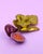 Contemporary FIG, Brooch, Purple For Sale - Image 3 of 4