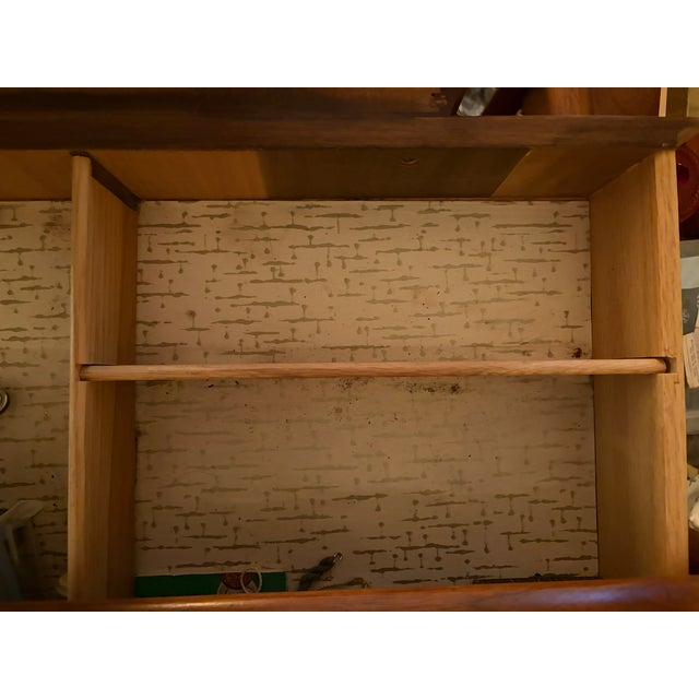 1960s Mid-Century Modern Parallel by Drexel Highboy Dresser For Sale - Image 5 of 7