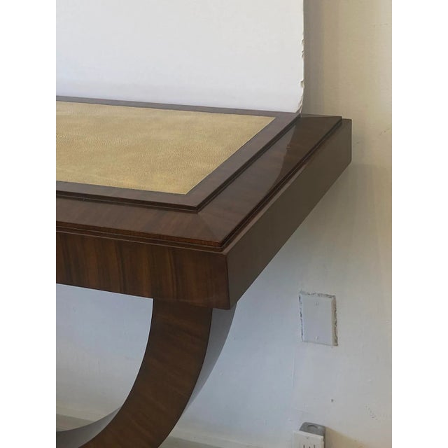 Émile-Jacques Ruhlmann 1990s Maitland Smith Rosemead Console Art Deco Style For Sale - Image 4 of 8