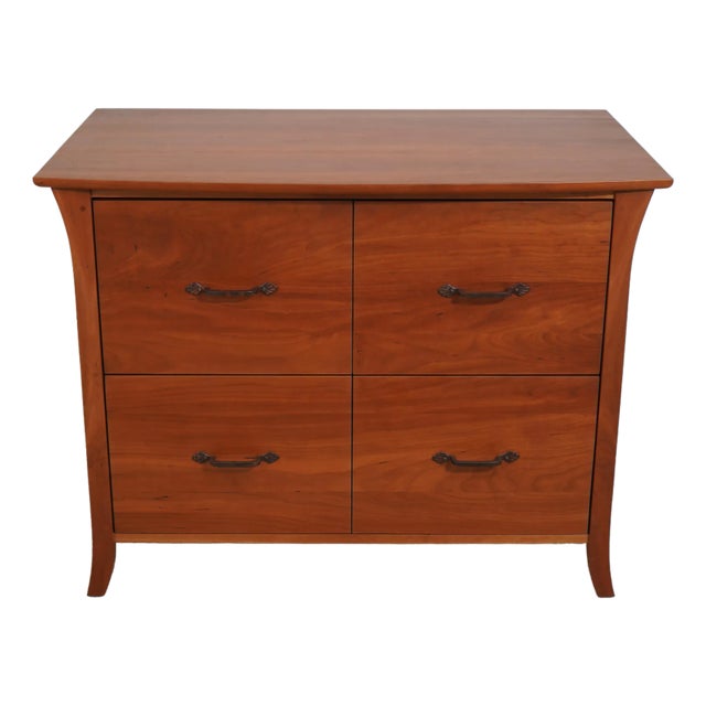 Pompanoosuc Mills Studio Crafted Cherry File Cabinet For Sale