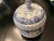 Charming hand painted Delft canister hand painted with a floral design in the traditional Delft colors of cobalt blue and...