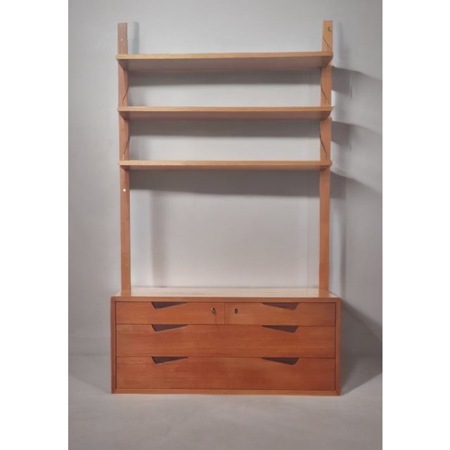 Mid-Century Modern Rival Teak Storage Cabinet by Kjell Riise, 1960s For Sale - Image 3 of 13