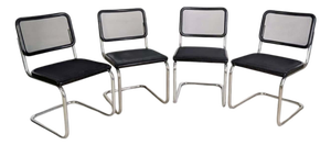 S32N Chairs in Mesh from Thonet, Set of 4