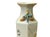 Ceramic Chinese Scenery Graphic Hexagonal White Porcelain Art Vase 2 For Sale - Image 7 of 17