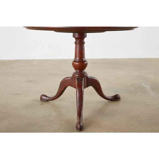 English Georgian Mahogany Three-Tier Dumbwaiter For Sale - Image 12 of 13