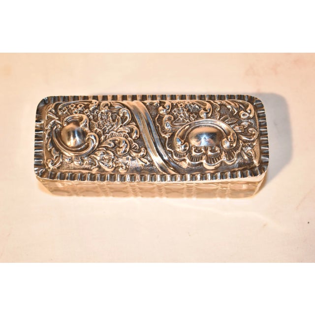 4 Piece Cut Crystal Dresser Set For Sale - Image 11 of 12