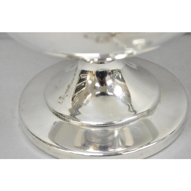 Vintage Towle Silver Plated Trophy Cup Urn Champagne Chiller Bar Ice Bucket For Sale - Image 17 of 18