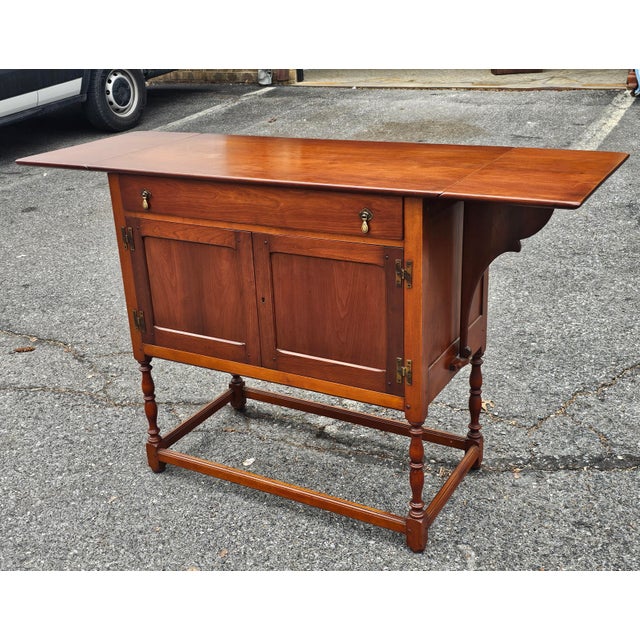 Stickley Cherry Valley Collection Drop-Leaf Buffet Server For Sale - Image 10 of 12