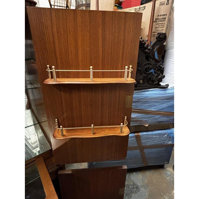 Cocktail Cabinet in Burr Walnut For Sale - Image 15 of 18