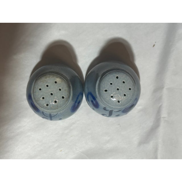 Stone Gray Vintage Westerwald Wertarbeit Salt-Glaze Cruet Set- 8 Pieces For Sale - Image 8 of 12