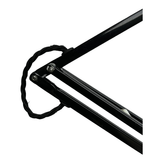 Black Mid-Century Black Model 1227 Anglepoise Table Lamp from Herbert Terry & Sons, 1930s For Sale - Image 8 of 9