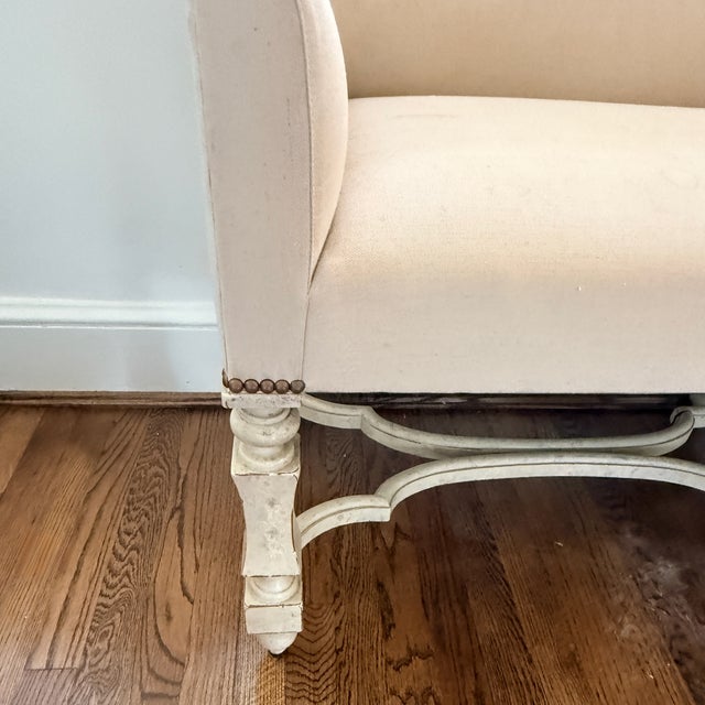 Baroque Baker Furniture Jessica Bench For Sale - Image 3 of 5