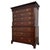18th Century Georgian English Chippendale Mahogany Chest on Chest For Sale - Image 3 of 12