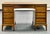 Classic mid century modern desk by Lane. The “Rhythm” desk is crafted in walnut. Features a double pedestal design with 3...