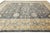 Modern Khotan Style Hand-Knotted Wool Rug Charcoal & Gold Transitional Area Rug For Sale In New York - Image 6 of 11