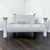 1980s Pencil Reed Rattan Queen Bed Frame For Sale - Image 5 of 6