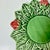 1990s Vintage Hollywood Regency Portuguese Mediterranean Bordallo Pinheiro Majolica Strawberry Plate For Sale - Image 6 of 9