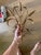 Maison Jansen Vintage Italian Gilt Iron Wheat Sheaf Candle Wall Sconces - a Pair For Sale - Image 4 of 5