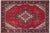 Purple Shabby Chic Persian Vintage Tabriz Red/Purple Wool Rug - 9'8'' X 13'0'' For Sale - Image 8 of 10