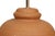 A postmodern table lamp. The traditional vase shaped body is plaster with a richly textured finish in an earthy terracotta...