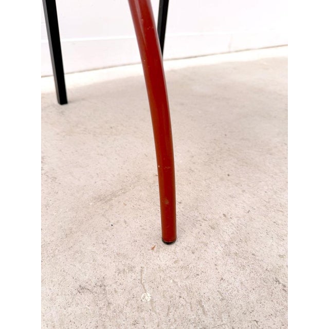 Brown Rio Chair in Wood and Metal by Pascal Mourgue, 1991 For Sale - Image 8 of 10